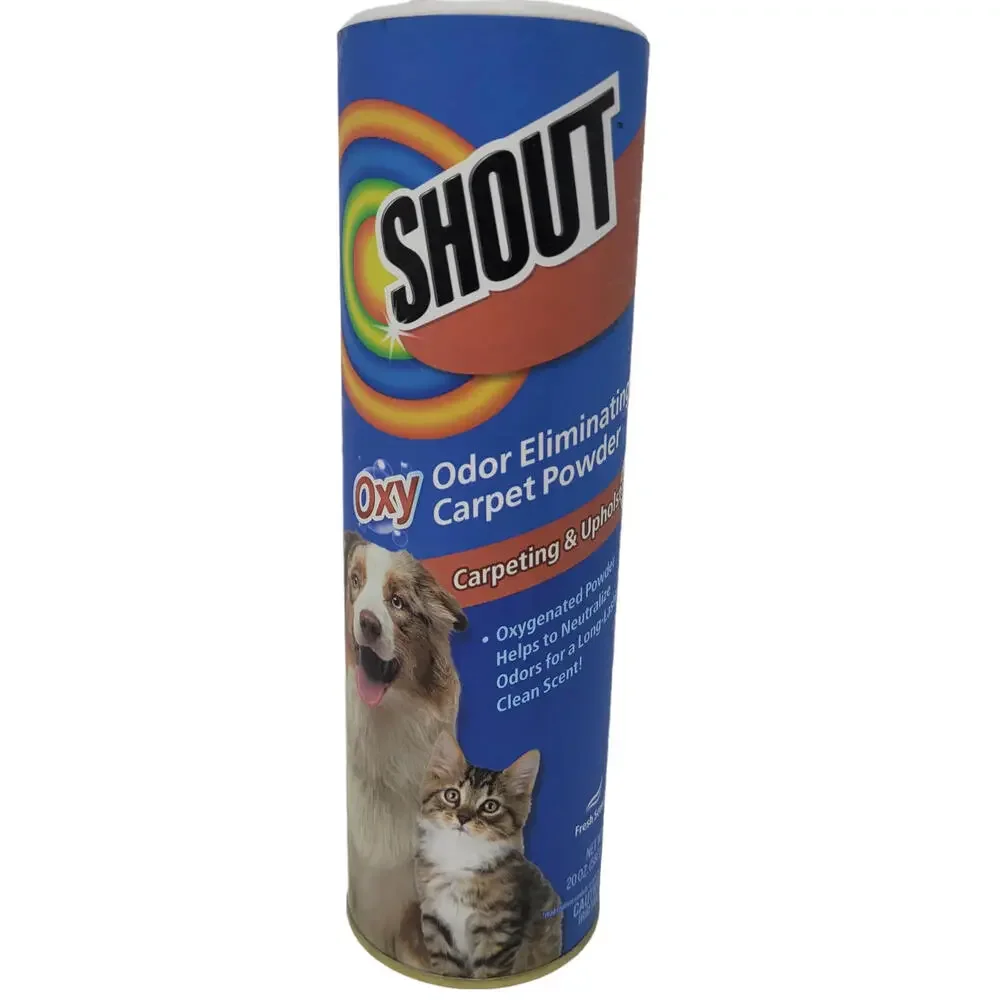 Shout for Pet Oxy Carpet & Upholstry Odor Eliminator Powder 20oz